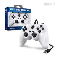 NuPlay Wired PS3 Controller White